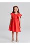 Peak New Season Square Neck Linen Look Girls' Dress - 2