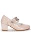 Aisha Patent Leather Daily Girl's 4 cm Heeled Evening Dress Shoes - 4