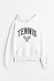 Tennis Printed Premium for Children 3Rd. Yarn Compact Sweatshirt