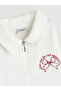 Esvab • Modern & Distinctive Devrik Roba Collar Printed Girls' T-Shirt - 5