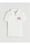 Esvab • Modern & Distinctive Devrik Roba Collar Printed Girls' T-Shirt - 4