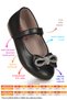 Bowtie Bowtie Stoned Velcro Girls' Ballerina Shoes - 2