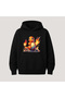 Pokemon Printed Kangaroo Pocket Cotton Hooded Long Sleeve Hoodie Sweatshirt