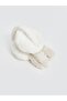 Rabbit Embroidered Girl's Plush Headphones (W5) - 3