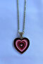 Interlocking Heart Pattern Handcrafted Stainless Steel Chain Women's Necklace - 4