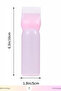 Comb Hair Dye Bottle with Scale Easy Dip Coloring and Conditioning Oil Application Applicator Pink - 4