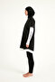 Black Full Covered Hijab Swimsuit – Finger Interlocking, Water Repellent, Upf50+ Protection M2532 - 6