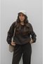 Brown Brioche Knit Set - 6