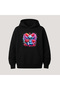 Stitch Printed Kangaroo Pocket Cotton Hooded Long Sleeve Hoodie Sweatshirt