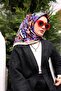 وشاح حريري من نسيج التويل 11427-44 - 4
