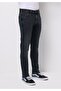 Slim Fit Men's Navy Blue Jean Trousers - 4