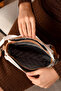 Women's Embossed Printed Hand and Shoulder Bag Shoulder Bag - 3