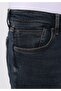 Slim Fit Men's Navy Blue Jean Trousers - 5