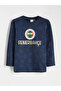Lcw Kids Crew Neck Fenerbahce Printed Boys Pajama Set - 2
