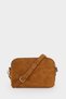 Women's Suede Crossbody Bag F5440AXNS
