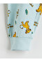 New Season Crew Neck Simba Printed Boys' Pajama Set - 6