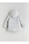 Gray Hooded lined boys' jacket from uzg store - 3