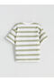 Crew Neck Striped Boy T-Shirt - 7