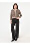 Mink Striped Knitwear Cardigan - Mink - - 2