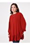 Crew Neck Tunic with Skirt Hem Flywheel Detail - Tile - - 3