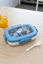 Stainless Steel Lunch Box 750ml| 3-Comp Kids Tiffin | Leakproof, BPA-Free,BB2762 - 3