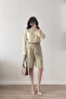 Women's Beige Blouse 1045-70230 - 2