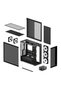 Xtender Case, MiddleTower, E-ATX, Black - 9