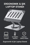 Foldable Laptop Stand - Aluminum Alloy, 11-17 Inch, Portable, Durable, Convenient Use |   Wg3
