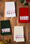 New Year's Set of 4 Kitchen Towels |   Hand Towel Set |   Drying Cloth 30X50 cm