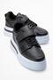 Velcro Women's Sports Shoes Black White
