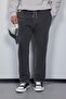 Men's Washable Baggy Fit Slim Tracksuit Black - 3