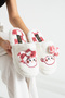 Bubu Women's Plush Furry Anti-Slip Comfortable Sole Bowknot Winter House Slippers