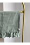 Mossy Linen Frilly Dishcloth - 3