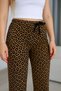 2-Piece Women's R.E.L.A.X F.I.T. Micro Suede Breathable Fabric Waist Elastic_Ribbed Pajama Set - 3