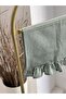 Mossy Linen Frilly Dishcloth - 4