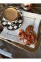 1 منديل تقديم القهوة المطرز بتصميم السنجاب بطابع الخريف - 3