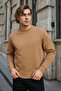 Men's Basic Crew Neck Loose 3-Piece Sweatshirt - 2