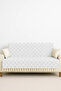 MULTI PURPOSE THROW - CHECKERED DESIGN