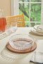 Maysa Model Large Size Glass Salad Bowl and Serving Bowl with Wooden Stand - 3