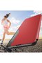 Flip Case for Honor Magic 6 Lite, Unique Design, Unique S-View, Smart Stand, Red - 3