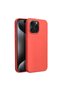 Husa pentru Apple iPhone 16 Pro Max, Silicon, Microfibra, Peach - 2
