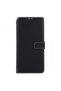 Handmade Flip Case for Apple iPhone 12 Pro Max, Stand Function, Wallet, Black