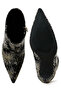 Women Sequin Embellished Stiletto Boots in Black - 4