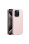 Husa pentru Apple iPhone 16 Pro Max, Silicon, Microfibra, Roz Deschis - 3