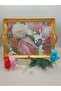 L&M Italian Dark Rose Gold Wooden Tray