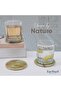 Marble Coasters Set with Holder 3.5" Green Onyx – 6 Round Stone Drink Coasters for Table & Kitchen - 4