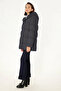 Women's Winter Puffer Coat Warm Padding Thick Lining Water Repellent Windproof Hooded Sports Coat - 5