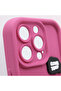 Protective Case for Apple iPhone 13 Pro Max, Camera Protection, Animated Character, Magenta - 2