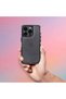 Husa ArrayEX Lucid pentru Apple iPhone 16 Pro, AntiShock, Clear/Negru - 3