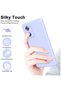 TPU Silicone Case with Microfiber for Motorola Moto E22i, Microfiber Interior, Lavender - 2